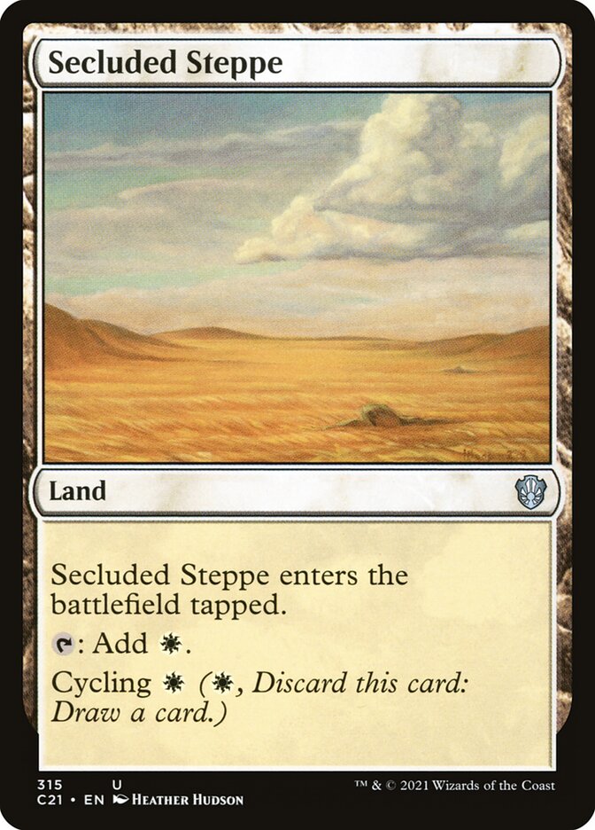 Secluded Steppe — Commander 2021 315/409