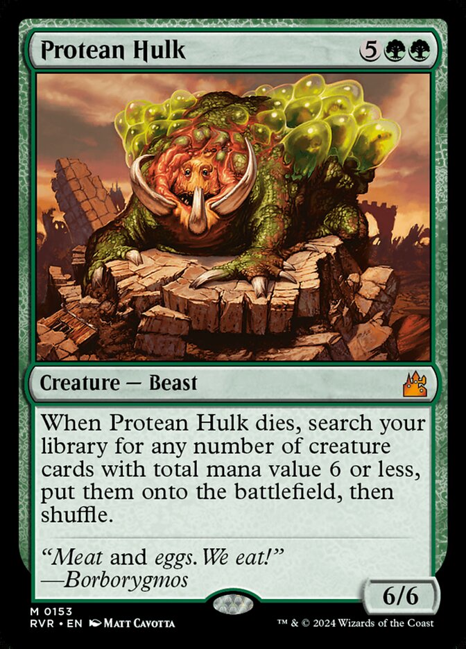 Protean Hulk — Ravnica Remastered 153/531