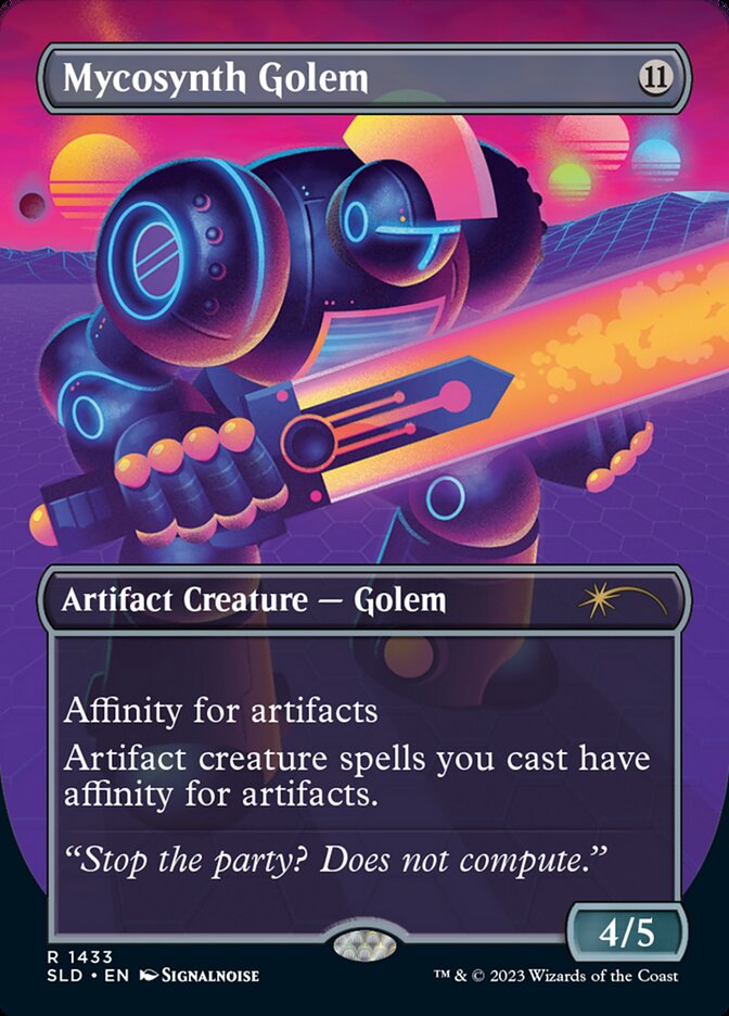 Mycosynth Golem — Secret Lair Drop 1433/2754