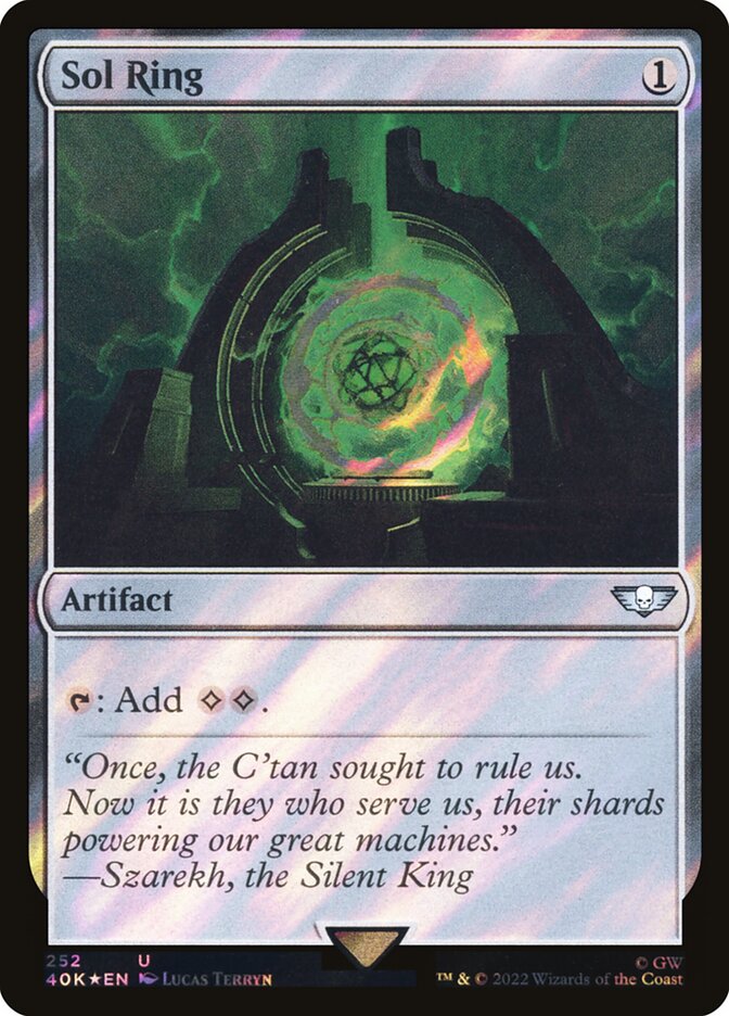 Sol Ring — Warhammer 40,000 Commander 252★/617