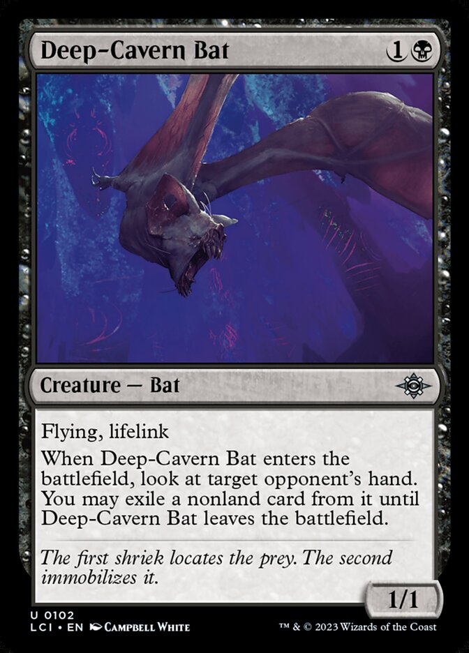 Deep-Cavern Bat — The Lost Caverns of Ixalan 102/416