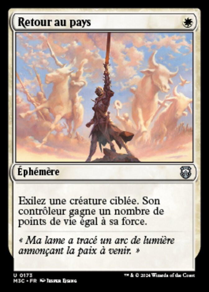 Retour au pays — Modern Horizons 3 Commander 173/398