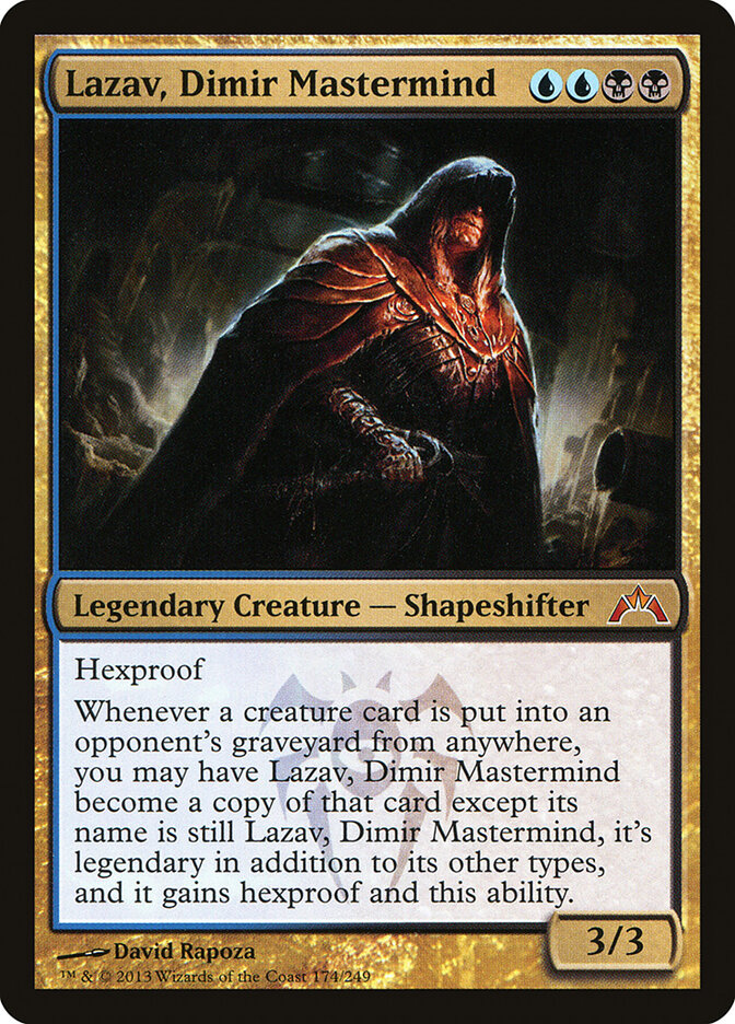 Lazav, Dimir Mastermind — Gatecrash 174/249