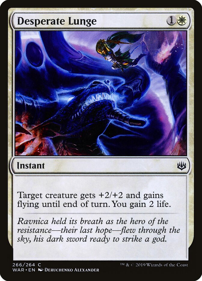 Desperate Lunge — War of the Spark 266/312