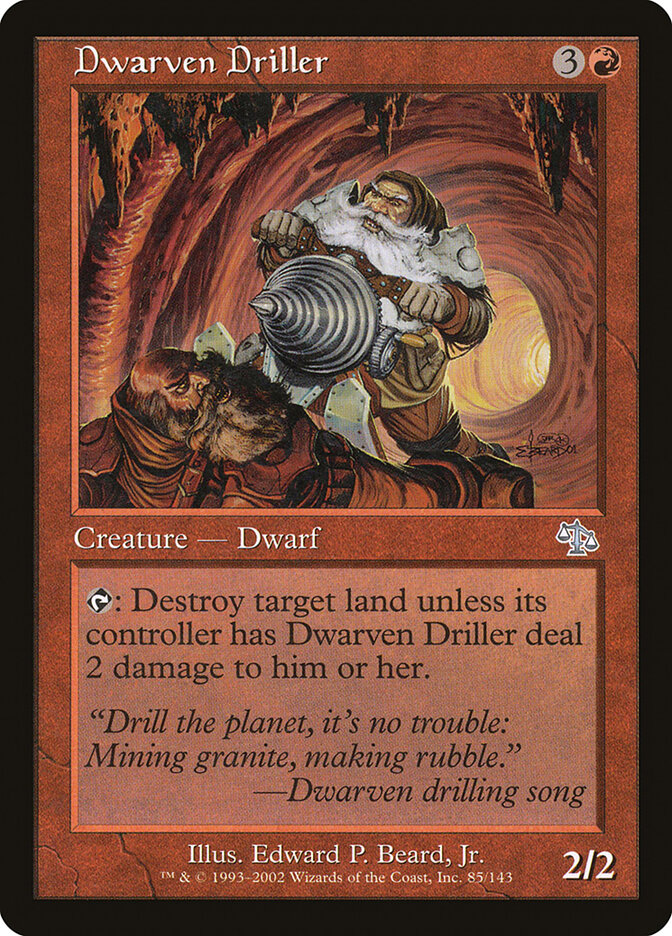 Dwarven Driller — Judgment 85/143