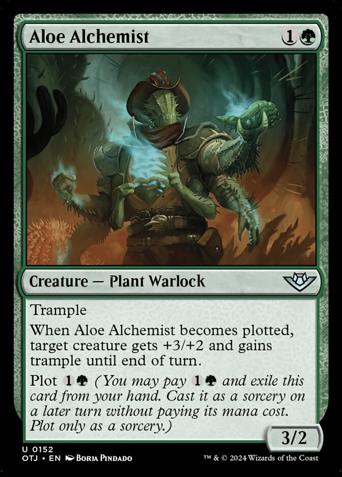 Aloe Alchemist — Outlaws of Thunder Junction 152/374
