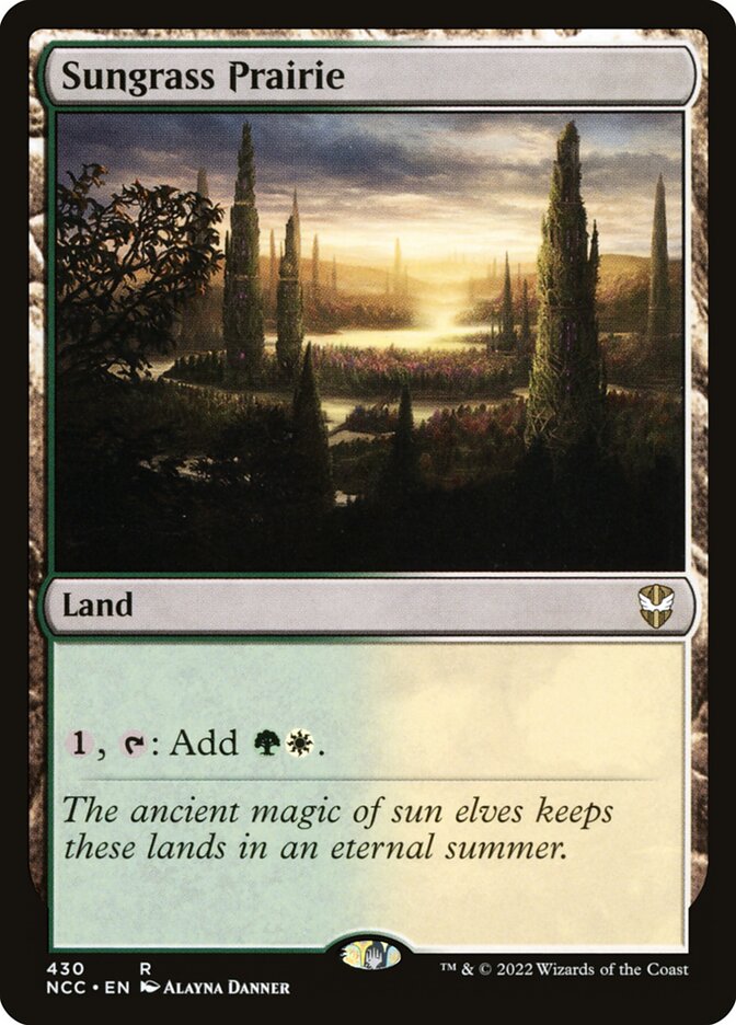 Sungrass Prairie — New Capenna Commander 430/447