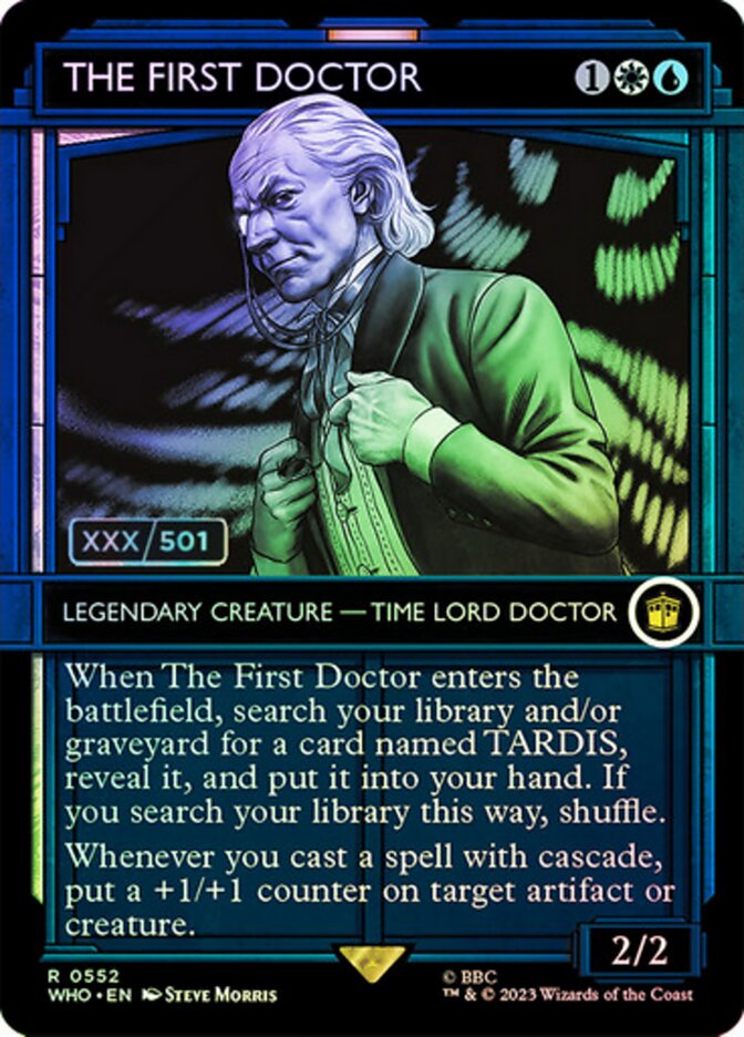 The First Doctor — Doctor Who 552z/1178