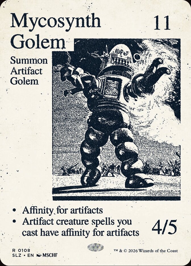 Mycosynth Golem — The Zeta Set 108/363