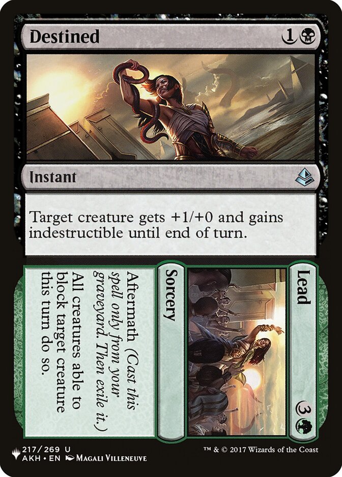 Destined // Lead — The List AKH-217/5581