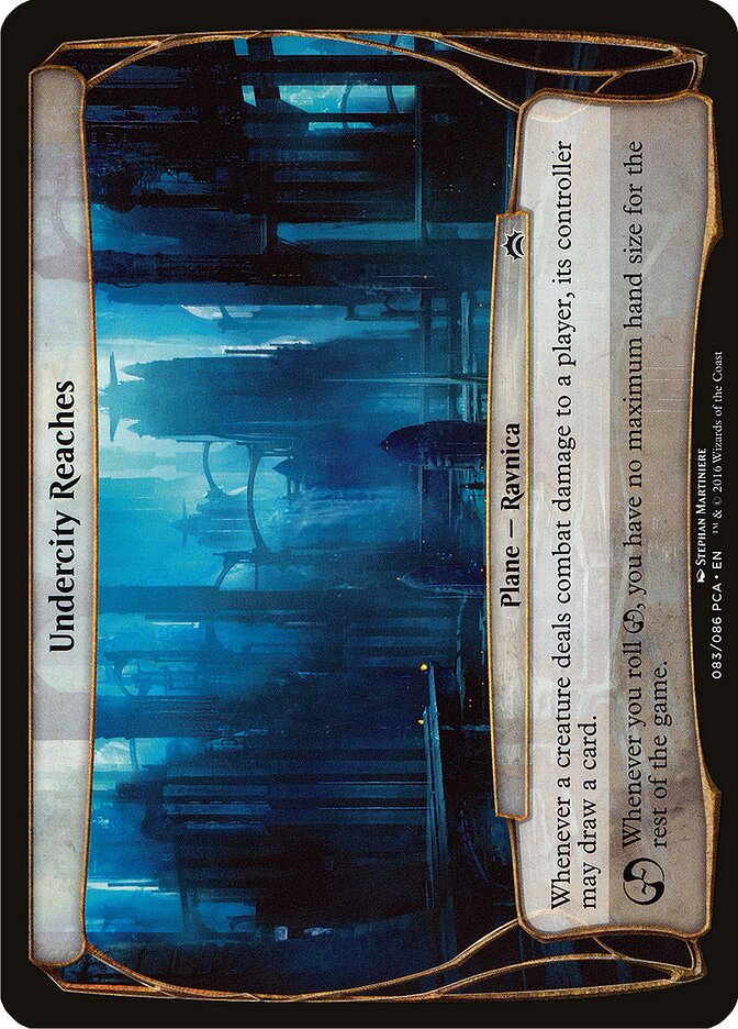 Undercity Reaches — Planechase Anthology Planes 83/86