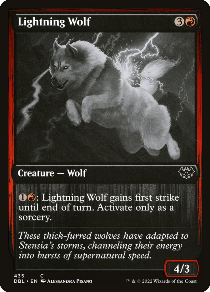 Lightning Wolf — Innistrad: Double Feature 435/535