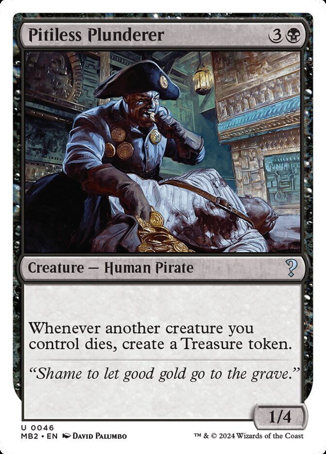 Pitiless Plunderer — Mystery Booster 2 46/385