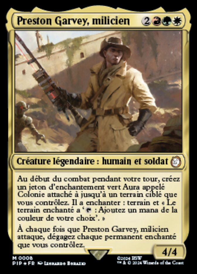 Preston Garvey, milicien — Fallout 8/1068