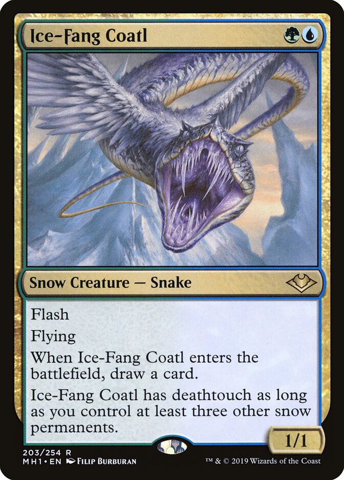 Ice-Fang Coatl — Modern Horizons 203/255