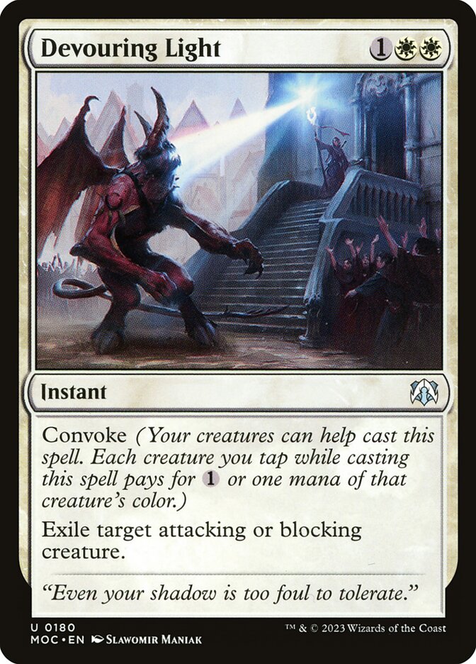 Devouring Light — March of the Machine Commander 180/450