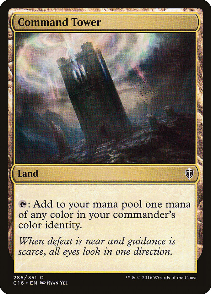 Command Tower — Commander 2016 286/351