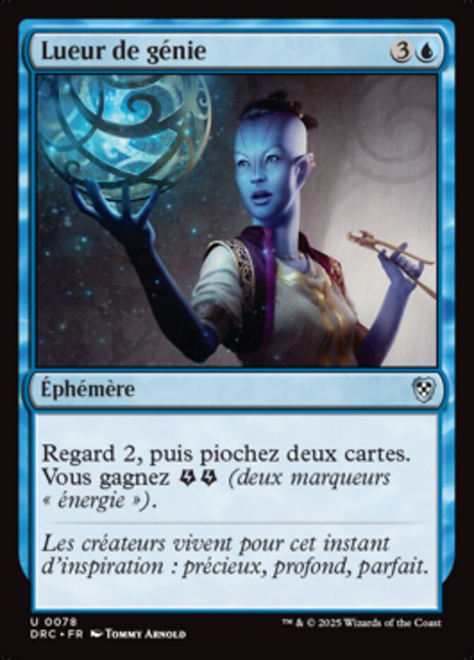 Lueur de génie — Aetherdrift Commander 78/184