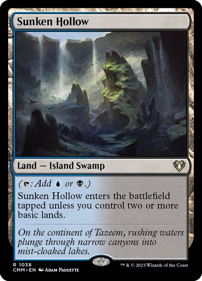 Sunken Hollow — Commander Masters 1038/1067