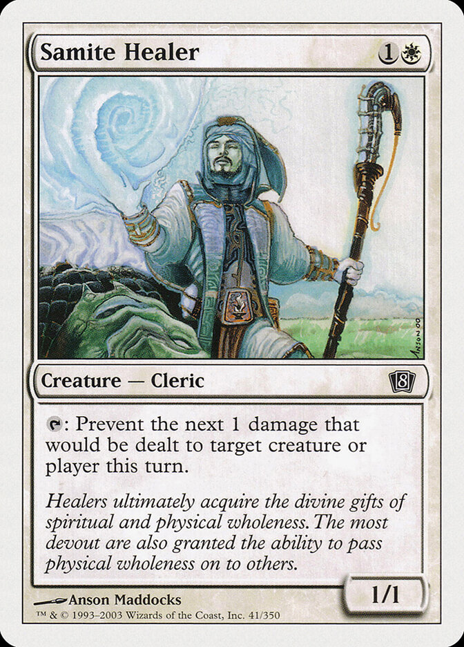 Samite Healer — Eighth Edition 41/710