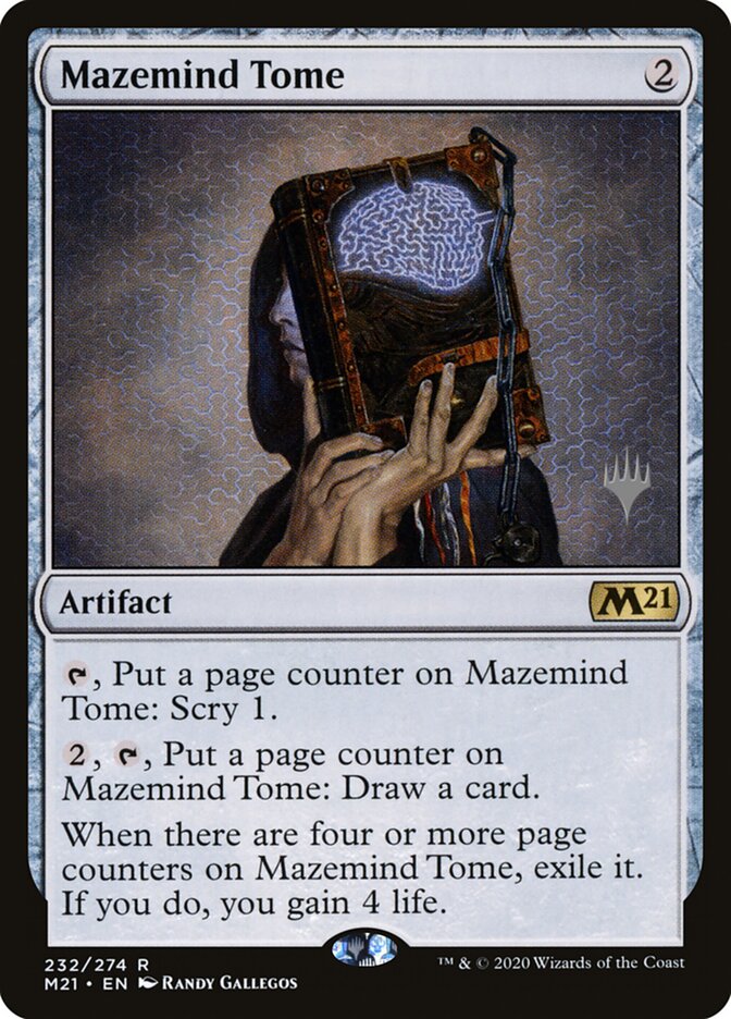 Mazemind Tome — Core Set 2021 Promos 232p/137