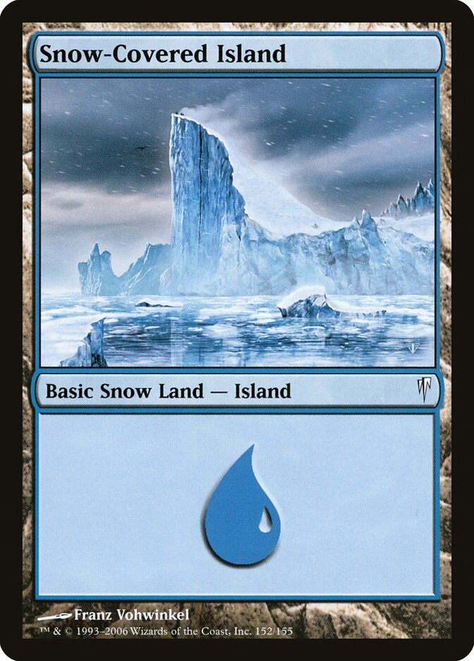 Île enneigée — Coldsnap 152/155