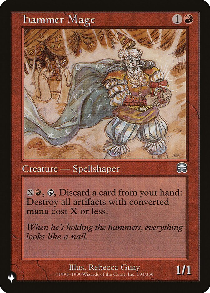 Hammer Mage — The List MMQ-193/5581