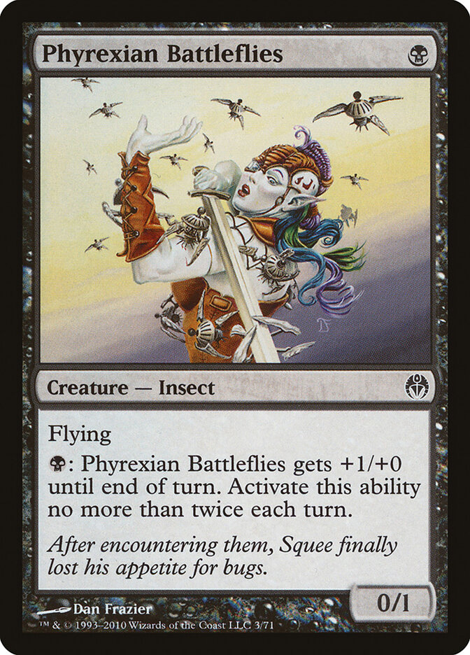 Phyrexian Battleflies — Duel Decks: Phyrexia vs. the Coalition 3/71