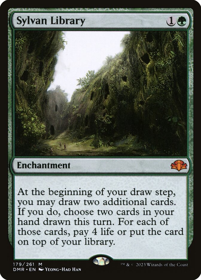 Sylvan Library — Dominaria Remastered 179/457