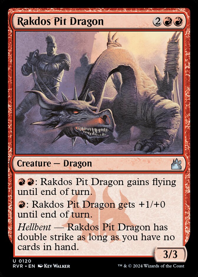 Rakdos Pit Dragon — Ravnica Remastered 120/531