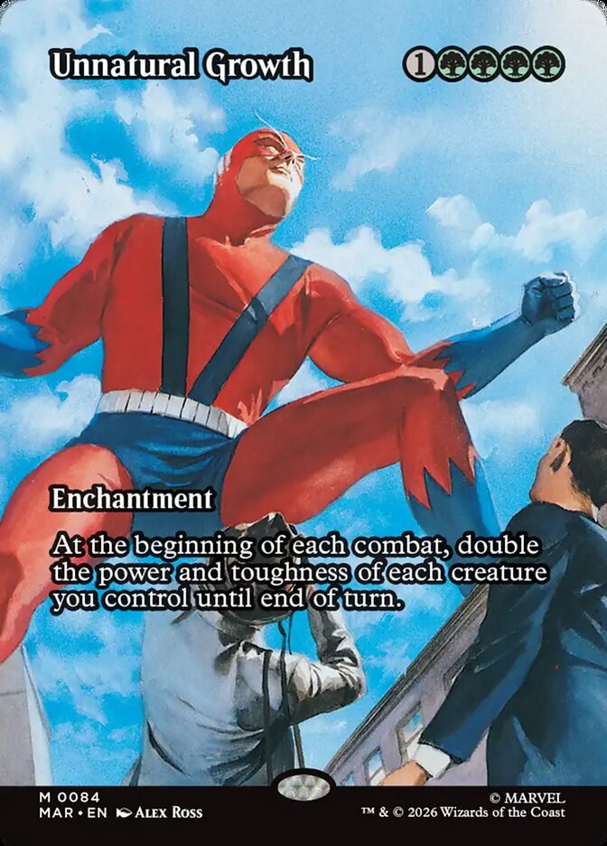 Unnatural Growth — Marvel Universe 84/100