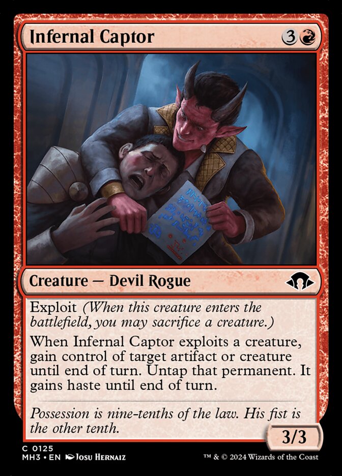 Infernal Captor — Modern Horizons 3 125/528