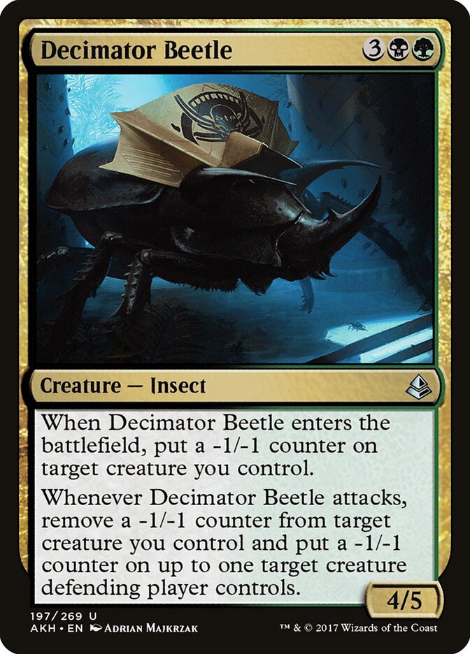 Decimator Beetle — Amonkhet 197/287