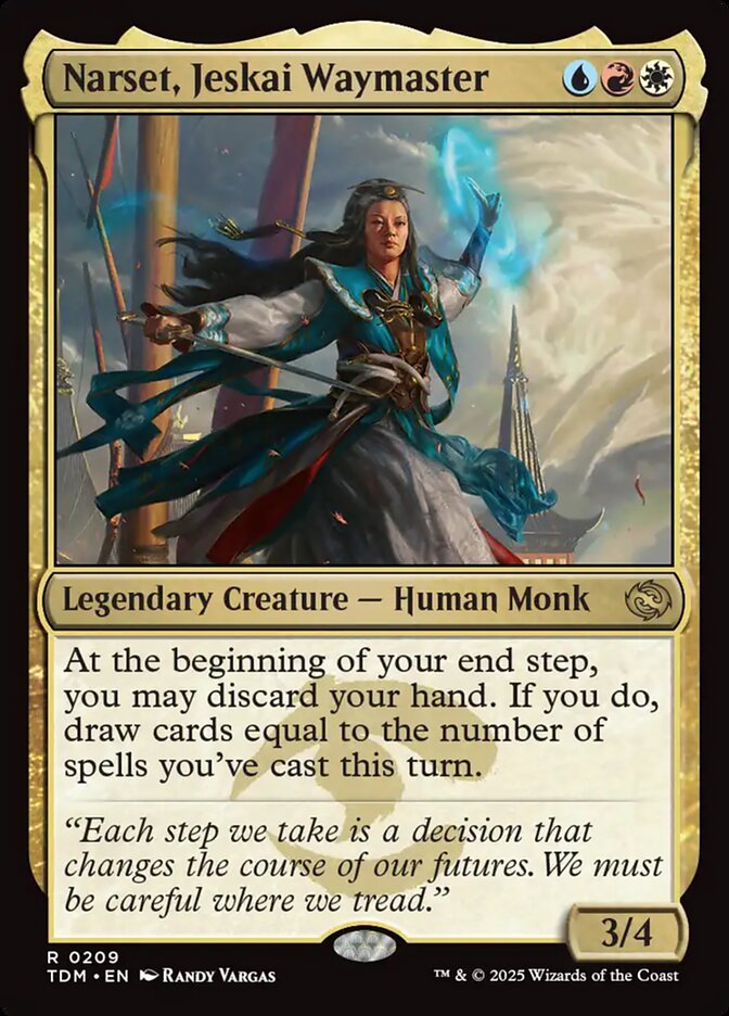 Narset, Jeskai Waymaster — Tarkir: Dragonstorm 209/427