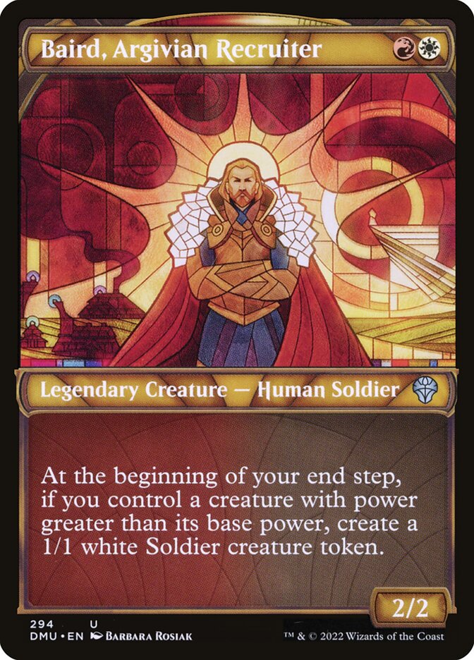 Baird, Argivian Recruiter — Dominaria United 294/453