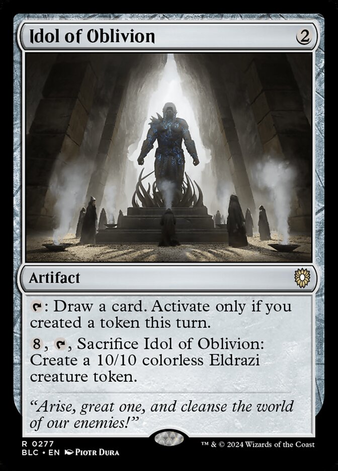 Idole de l'oubli — Bloomburrow Commander 277/356