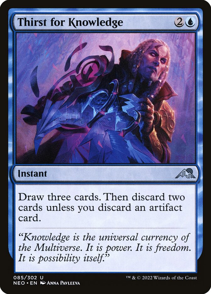 Thirst for Knowledge — Kamigawa: Neon Dynasty 85/531