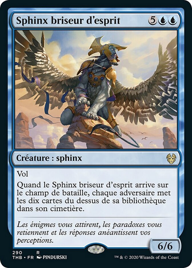 Sphinx briseur d'esprit — Theros Beyond Death 290/358