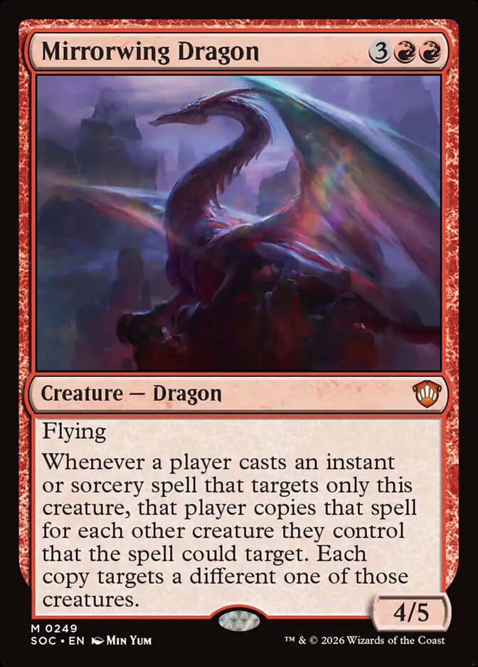 Mirrorwing Dragon — Secrets of Strixhaven Commander 249/426