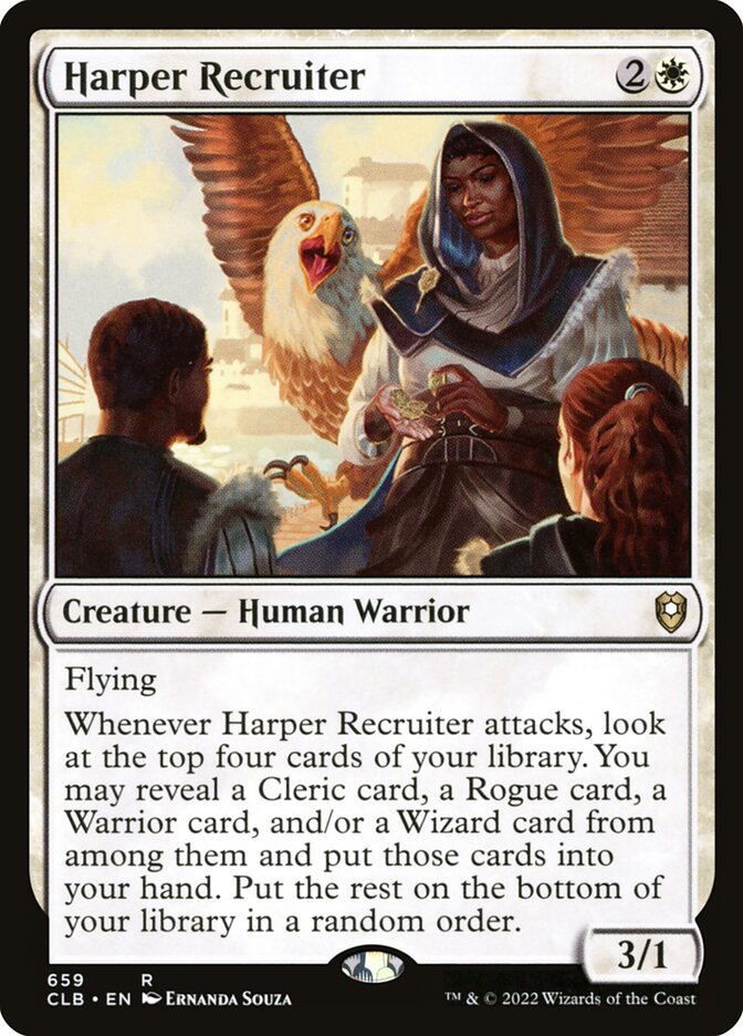 Harper Recruiter — Commander Legends: Battle for Baldur's Gate 659/936
