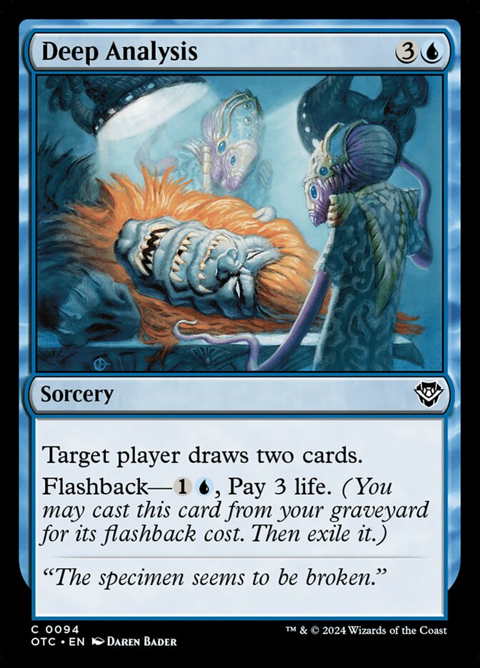 Deep Analysis — Outlaws of Thunder Junction Commander 94/342