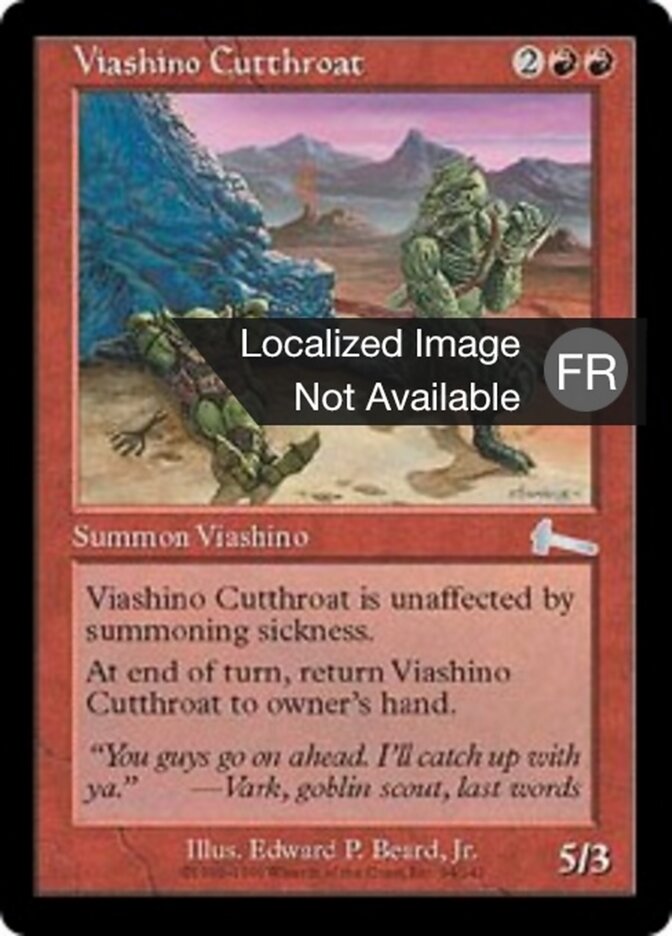 Coupe-jarret viashino — Urza's Legacy 94/143