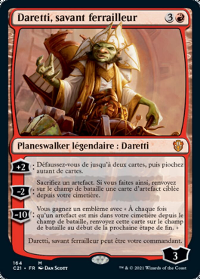 Daretti, savant ferrailleur — Commander 2021 164/409
