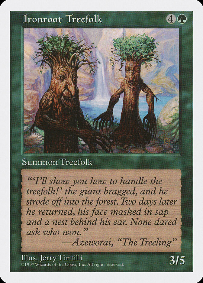 Ironroot Treefolk — Fifth Edition 305/455