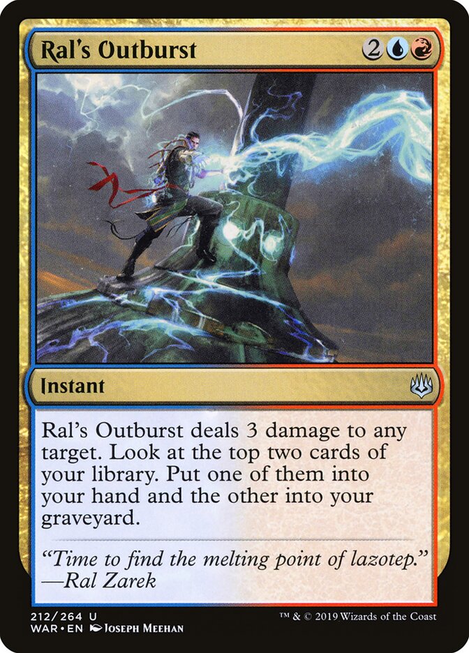 Ral's Outburst — War of the Spark 212/312
