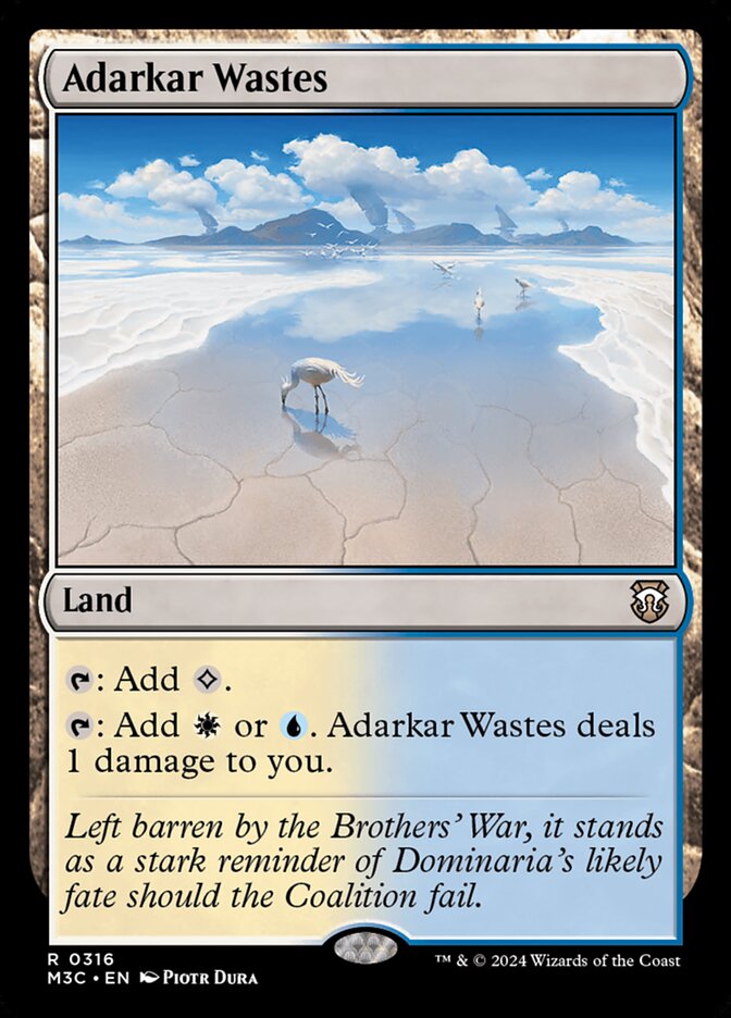 Landes d'Adarkar — Modern Horizons 3 Commander 316/398