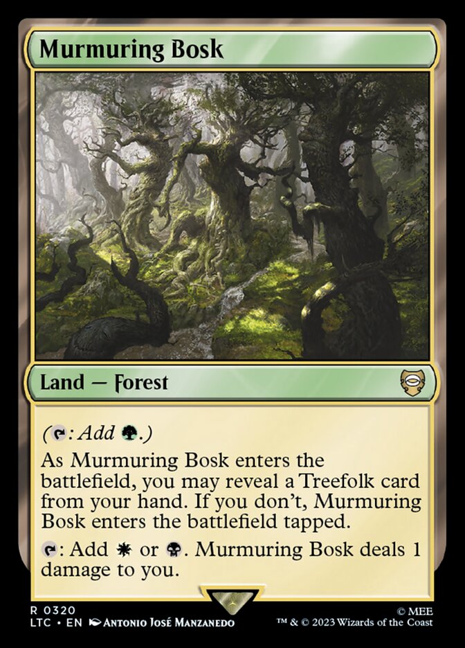 Murmuring Bosk — Tales of Middle-earth Commander 320/591