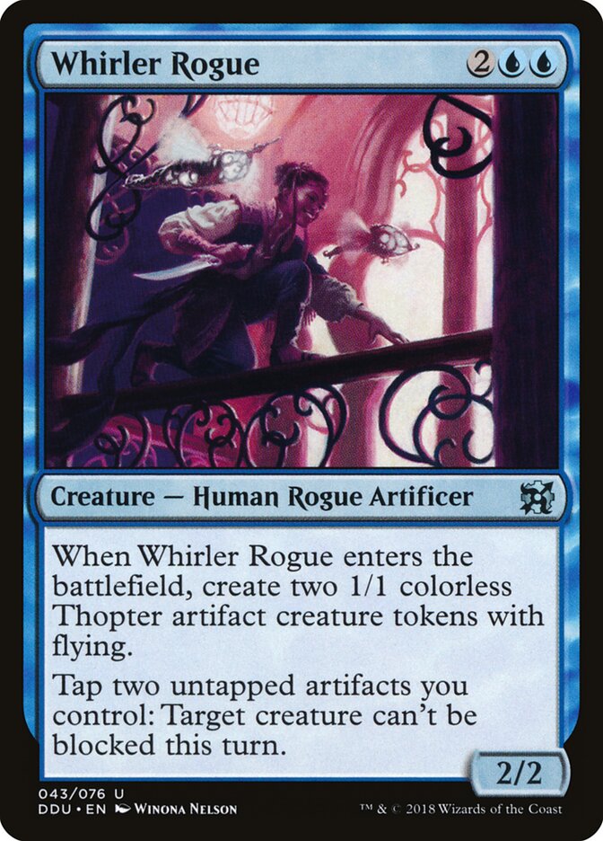 Whirler Rogue — Duel Decks: Elves vs. Inventors 43/76