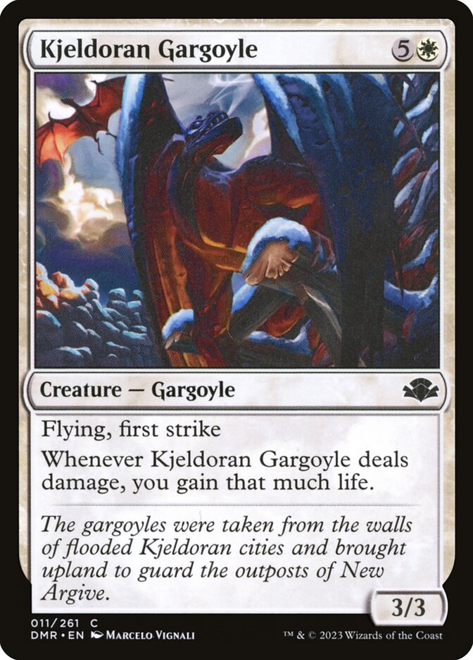 Kjeldoran Gargoyle — Dominaria Remastered 11/457