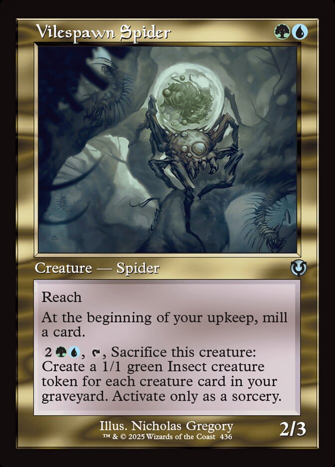 Vilespawn Spider — Innistrad Remastered 436/495